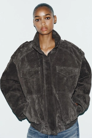 Замшевая куртка