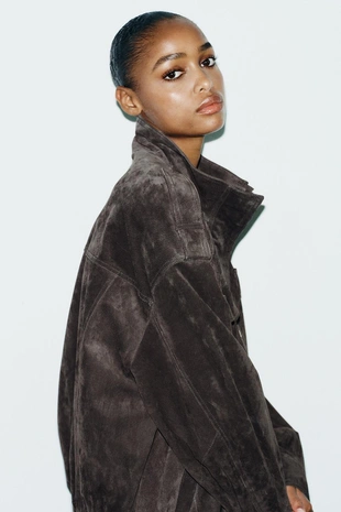 Замшевая куртка