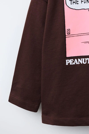 Футболка с принтом SNOOPY PEANUTS™- Заказать в России