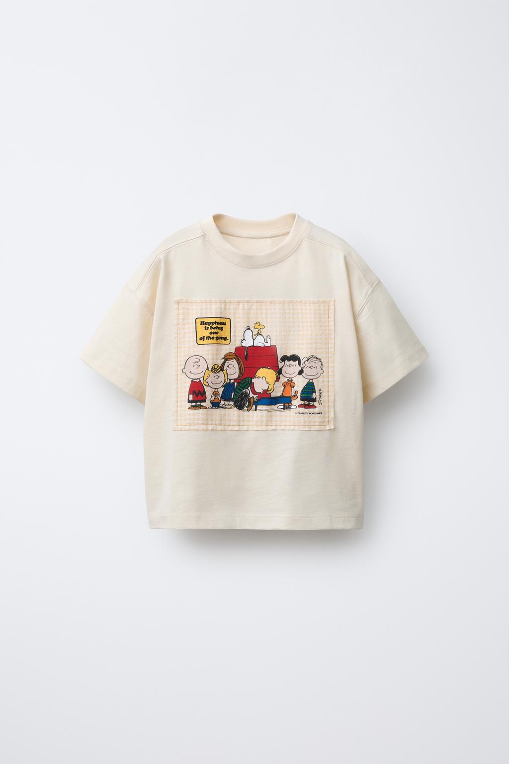 ФУТБОЛКА С НАШИВКОЙ SNOOPY PEANUTS™
