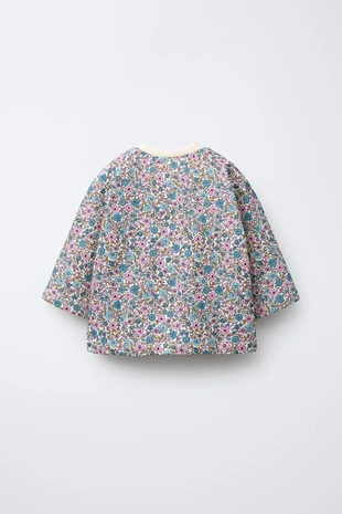 Лонгслив с цветочным принтом HELLO KITTY ©- Заказать в России