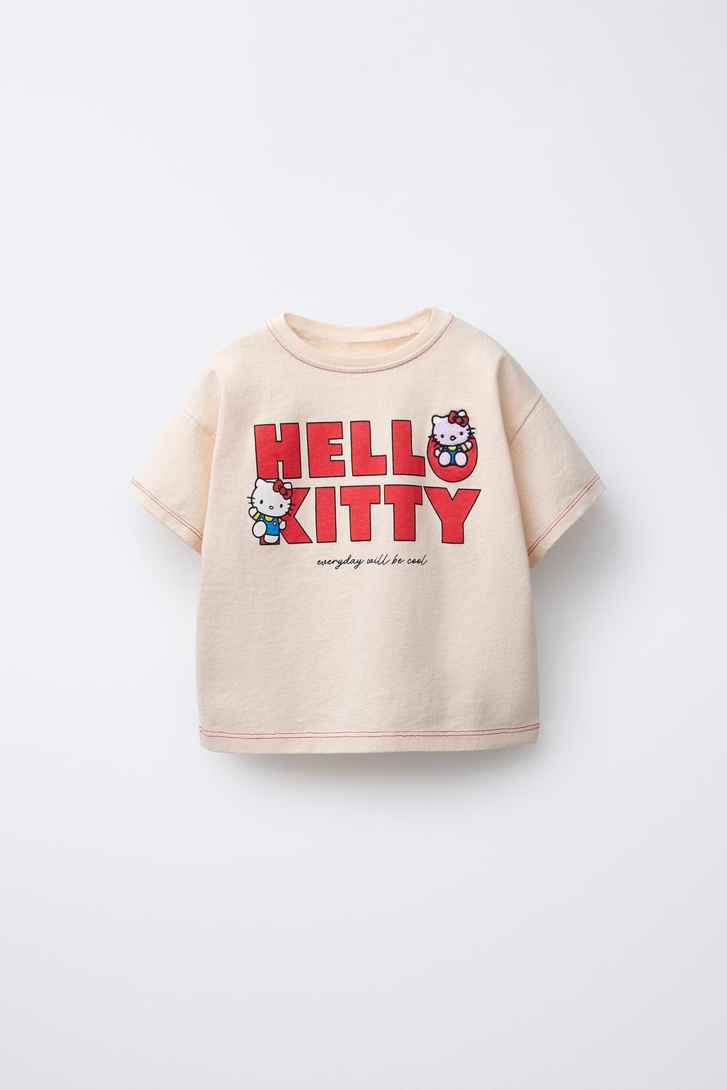 ФУТБОЛКА С ВЫШИВКОЙ HELLO KITTY © SANRIO
