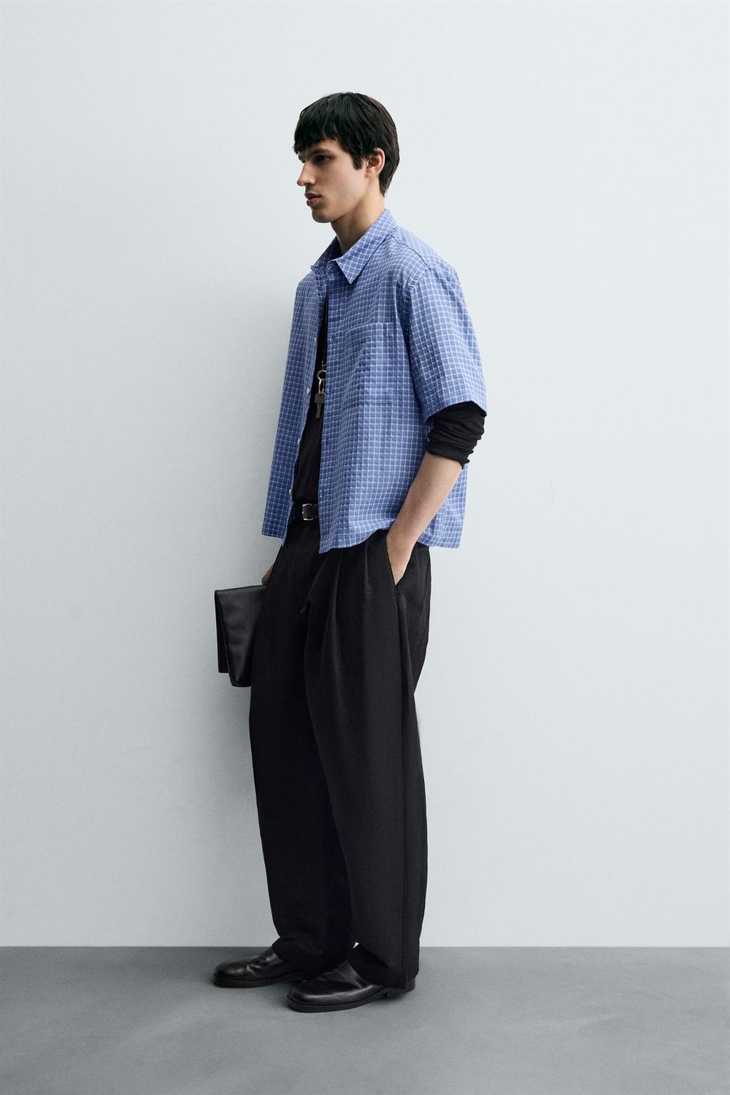 РУБАШКА В КЛЕТКУ BOXY FIT