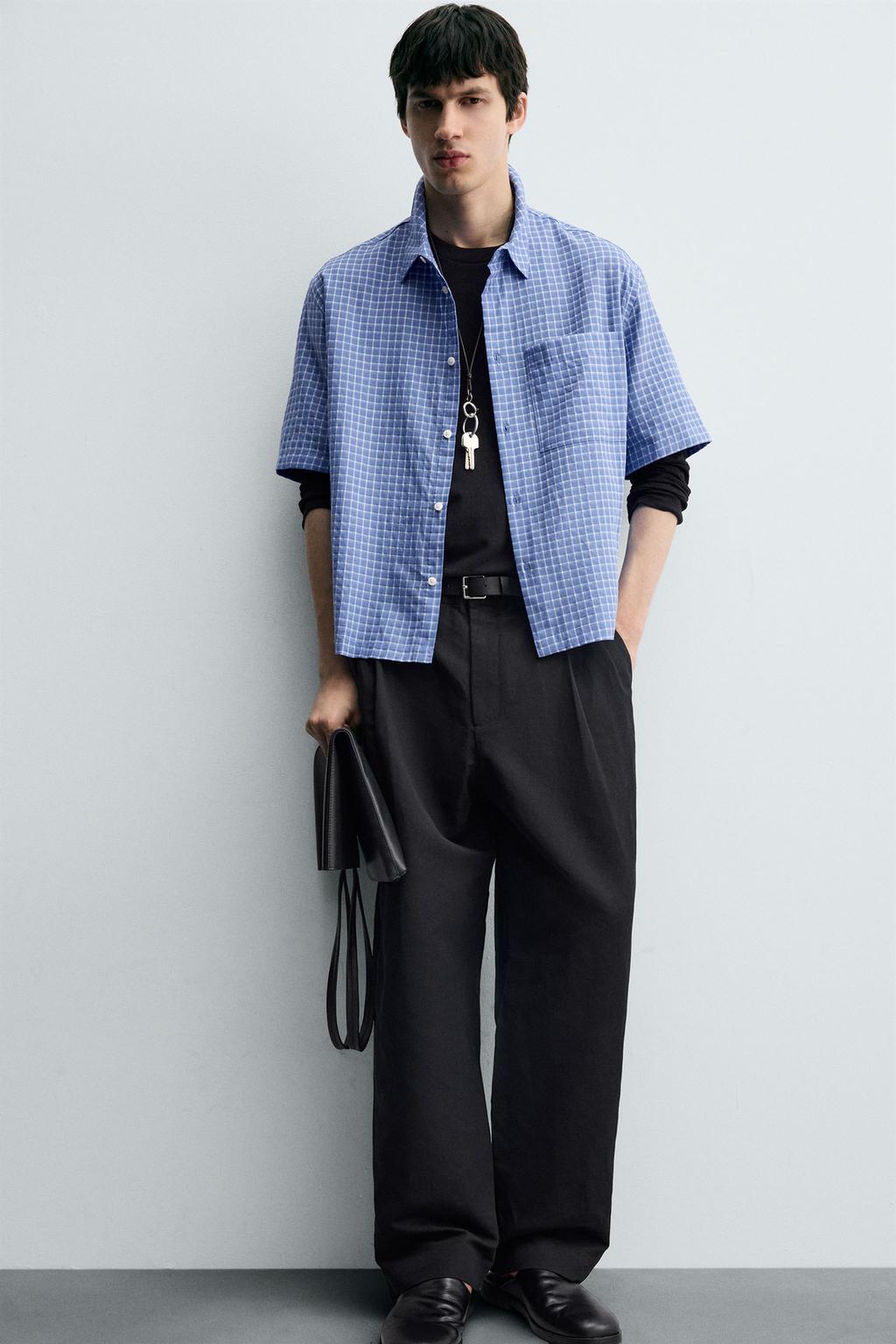 РУБАШКА В КЛЕТКУ BOXY FIT