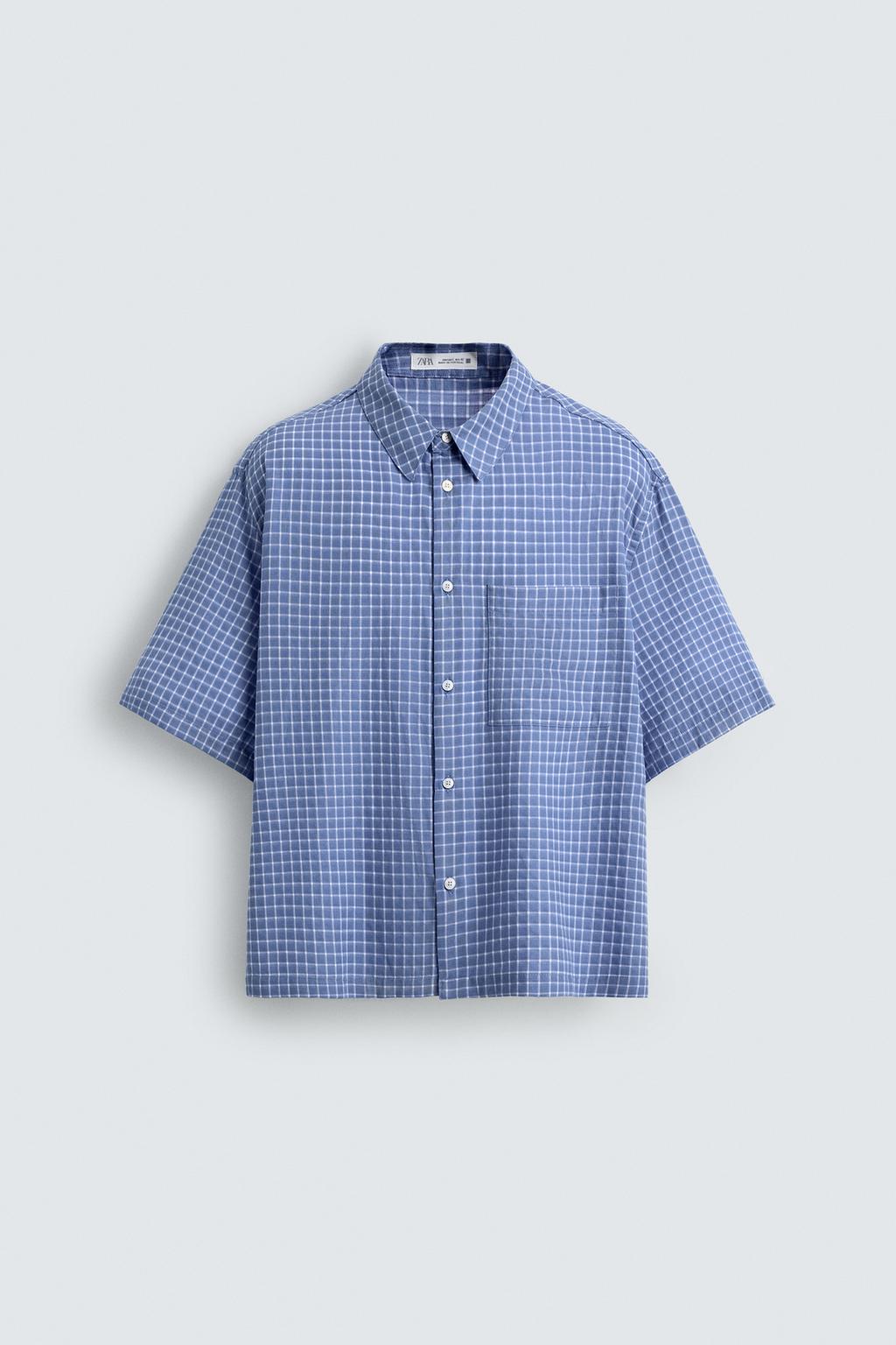 РУБАШКА В КЛЕТКУ BOXY FIT