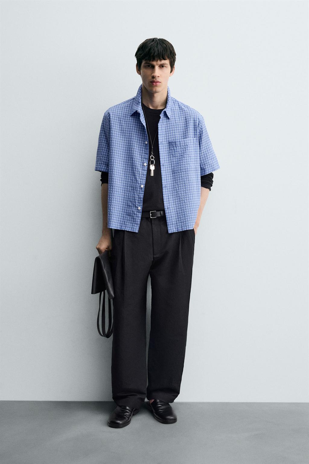 РУБАШКА В КЛЕТКУ BOXY FIT