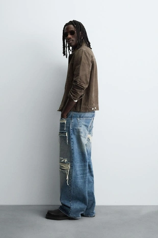 Базовая джинсовая куртка- Заказать в России