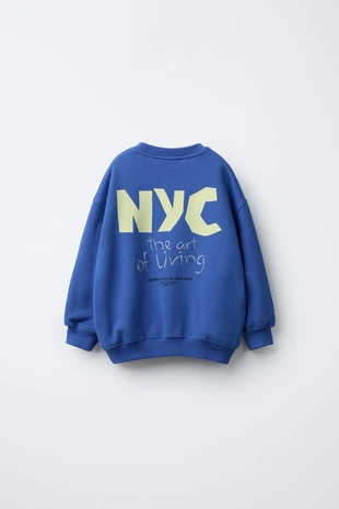 Толстовка с вышивкой NYC- Заказать в России