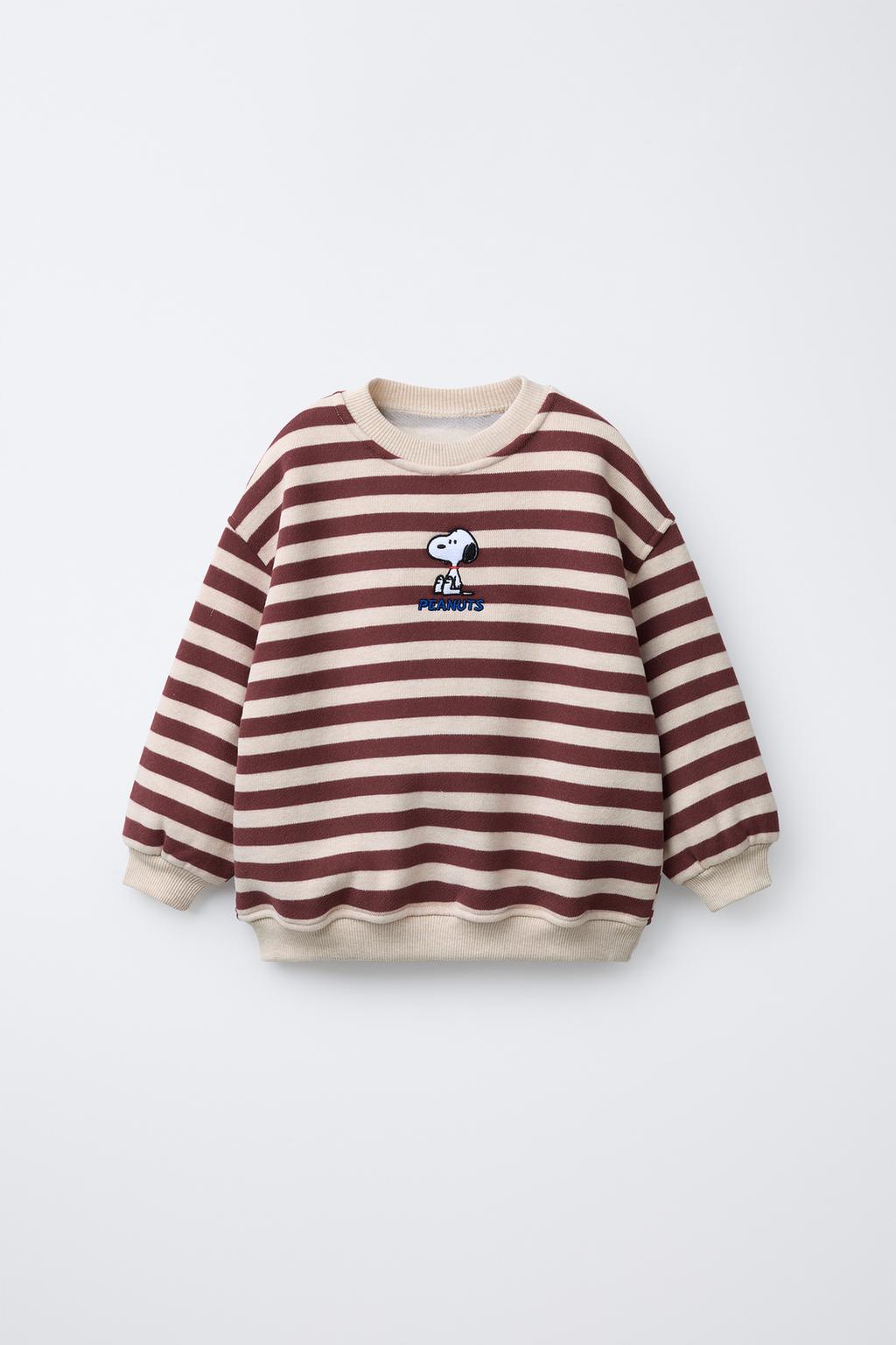 ТОЛСТОВКА В ПОЛОСКУ С ВЫШИВКОЙ SNOOPY PEANUTS™