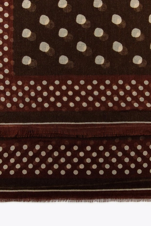 Платок в горошек- Заказать в России