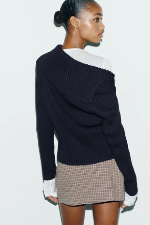 Юбка-шорты с ремнем- Заказать в России