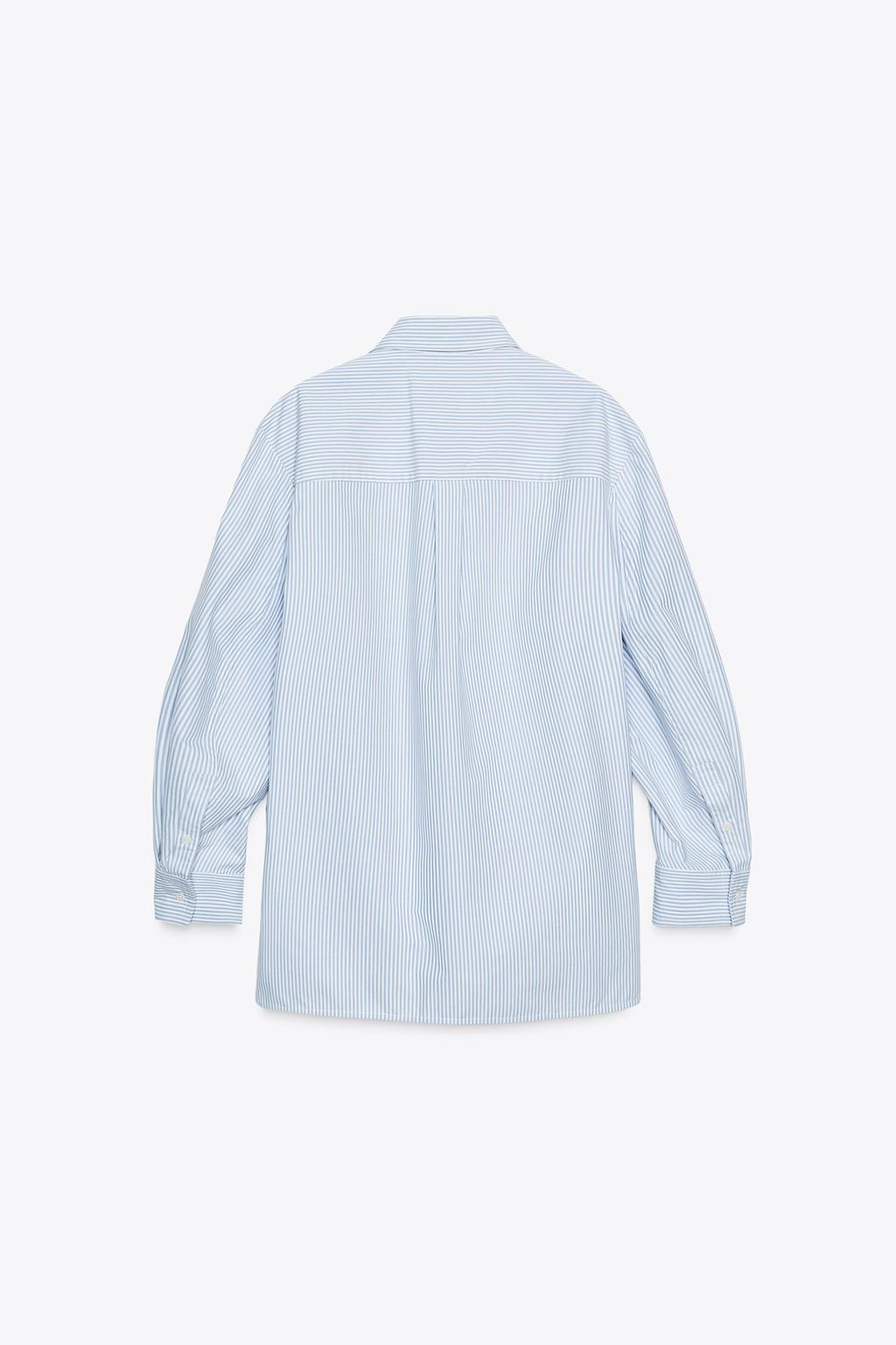 РУБАШКА В ПОЛОСКУ С КАРМАНОМ — ZW COLLECTION