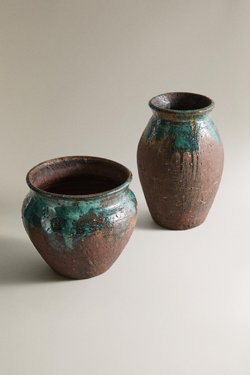 Ваза terracotta drip