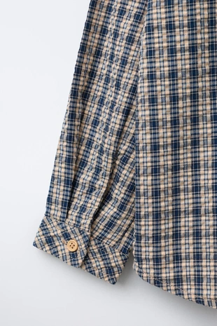 Рубашка в клетку SNOOPY PEANUTS™- Заказать в России