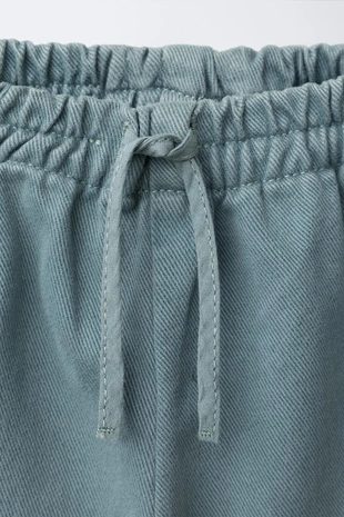 Blue | 4152/006/400 - Zara Брюки саржа кулоты