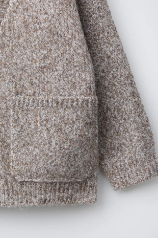 Кардиган с карманами- Заказать в России