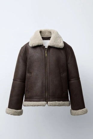 Купить Zara Дубленка