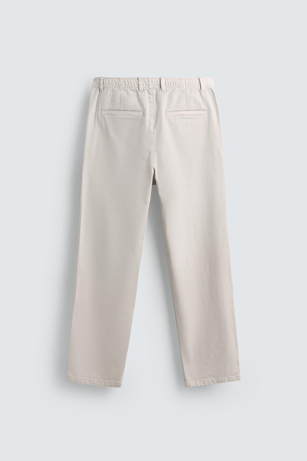 БРЮКИ STRAIGHT FIT ИЗ ТВИЛА