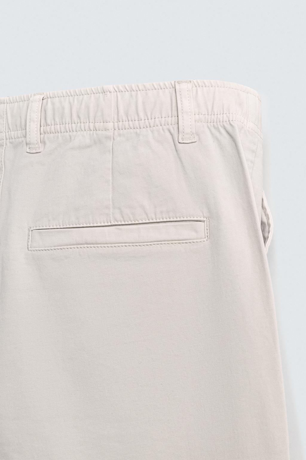 БРЮКИ STRAIGHT FIT ИЗ ТВИЛА
