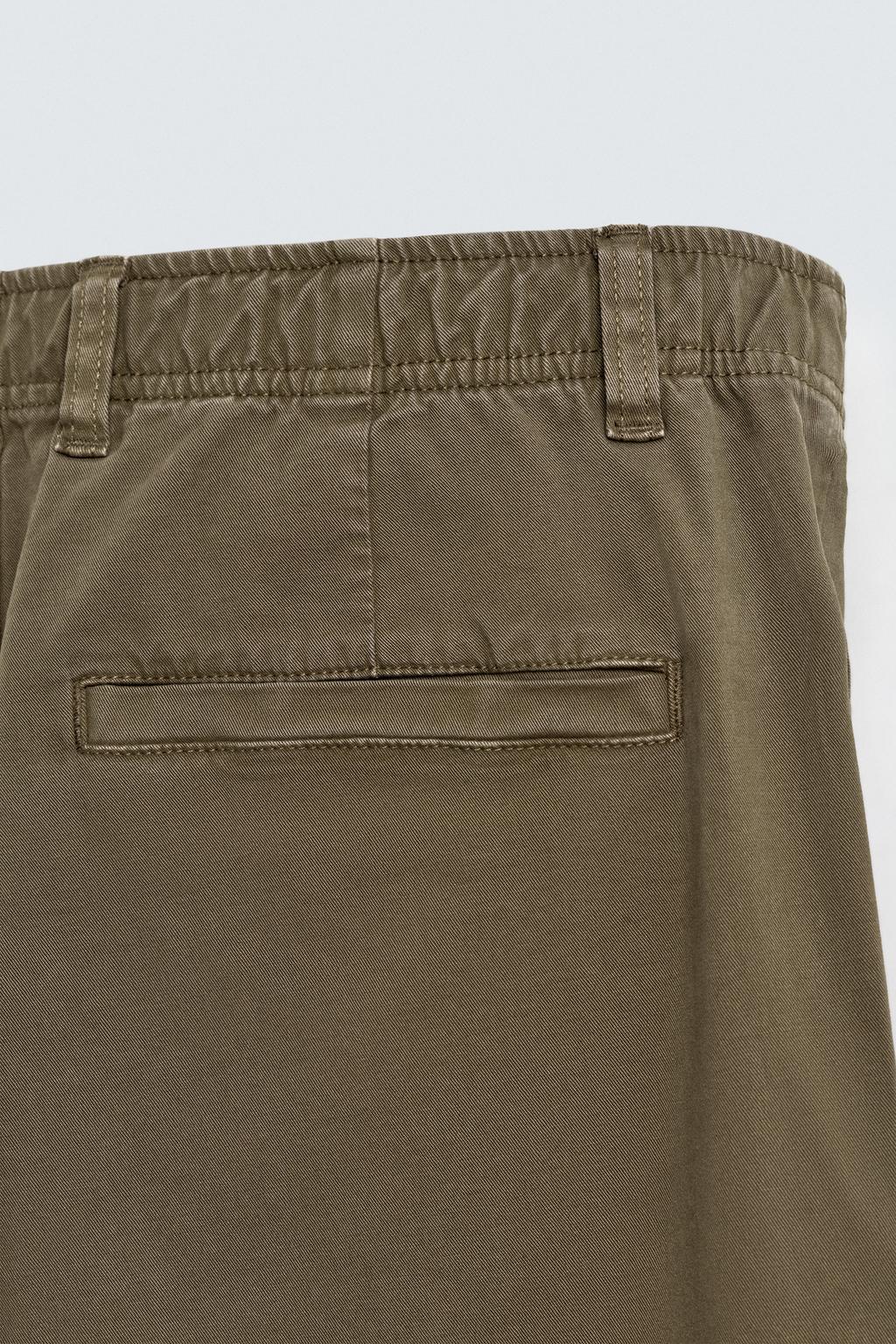 БРЮКИ STRAIGHT FIT ИЗ ТВИЛА