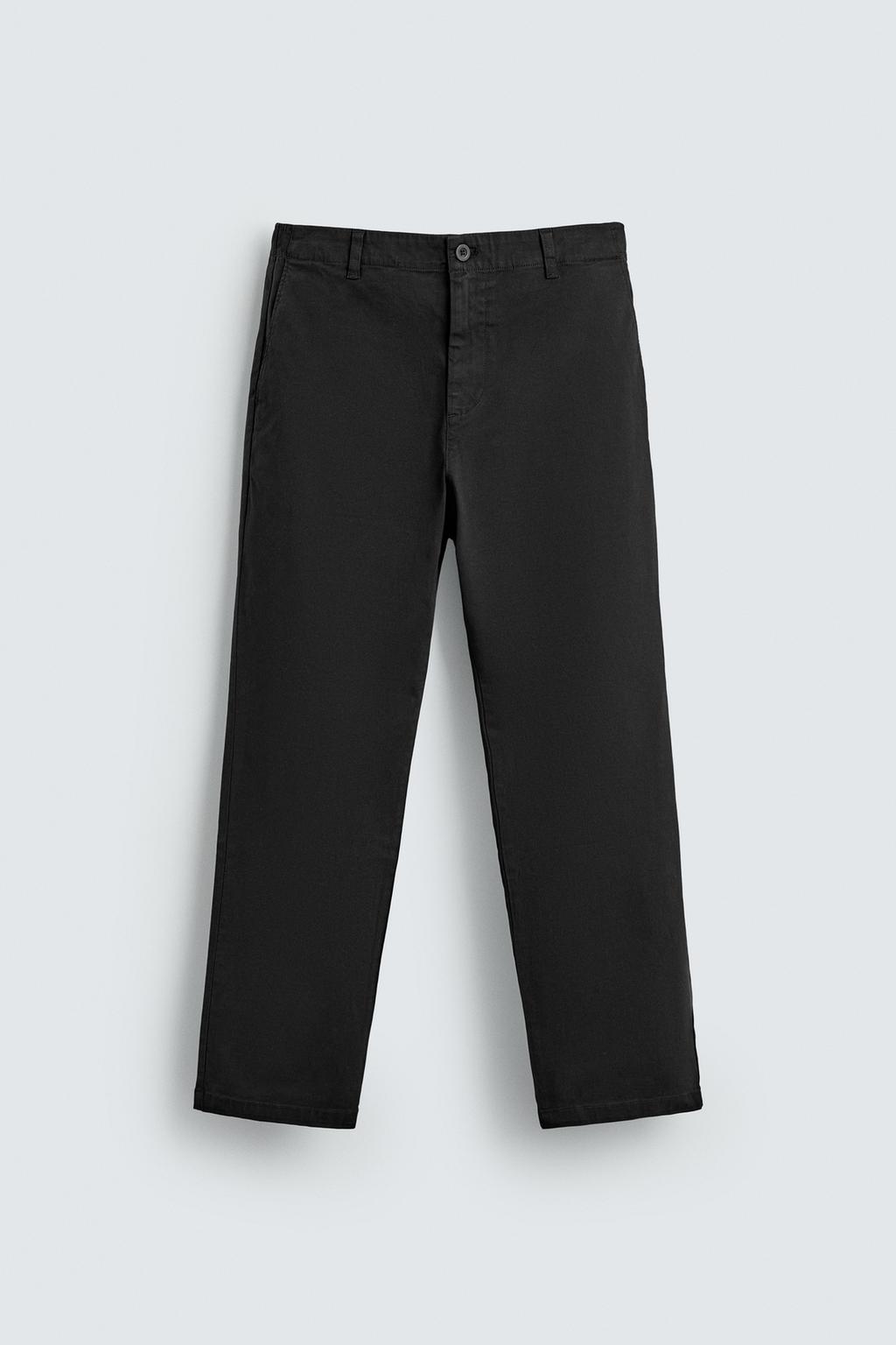 БРЮКИ STRAIGHT FIT ИЗ ТВИЛА
