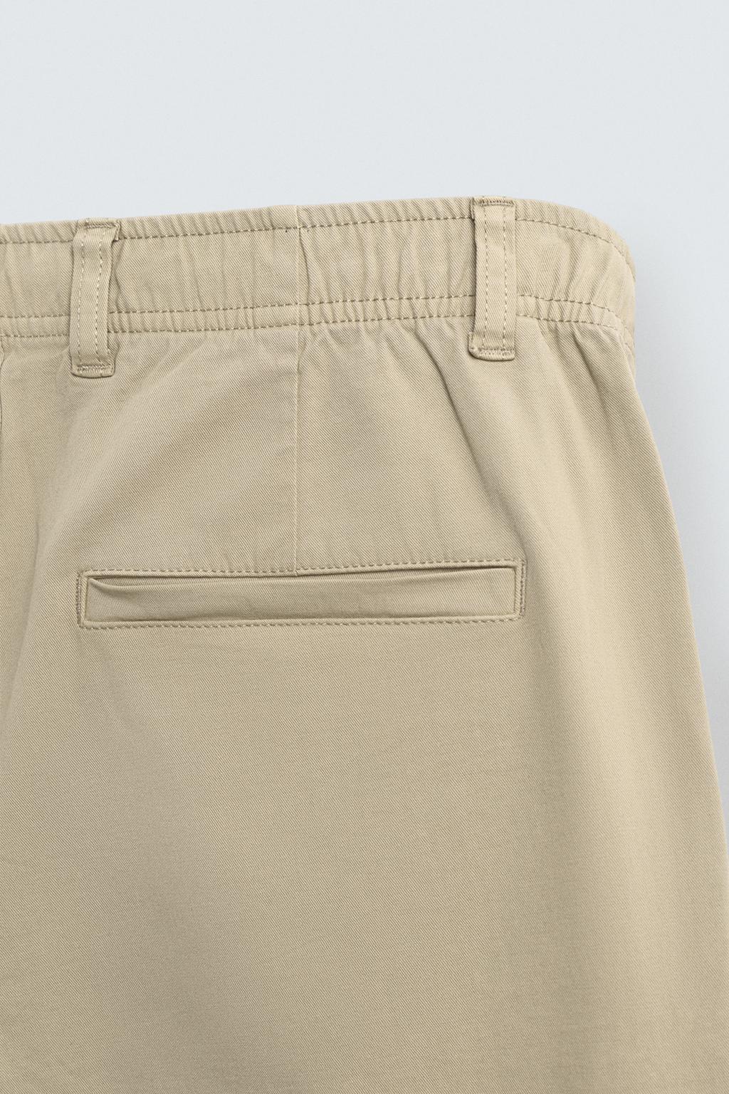 БРЮКИ STRAIGHT FIT ИЗ ТВИЛА