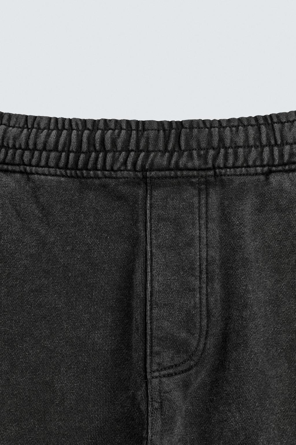 ДЖОГГЕРЫ WIDE-LEG С ЭФФЕКТОМ ПОТЕРТОСТИ