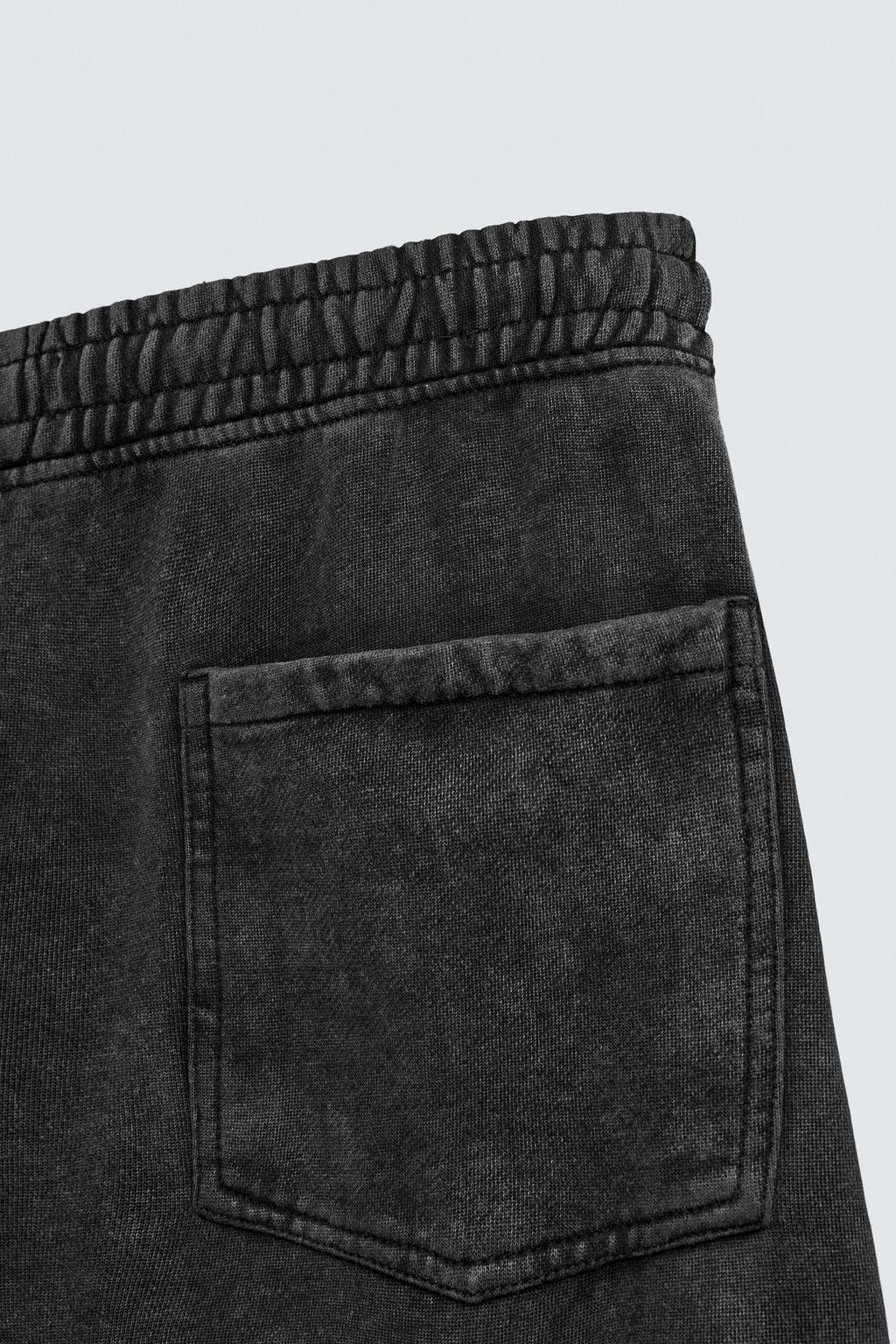 ДЖОГГЕРЫ WIDE-LEG С ЭФФЕКТОМ ПОТЕРТОСТИ