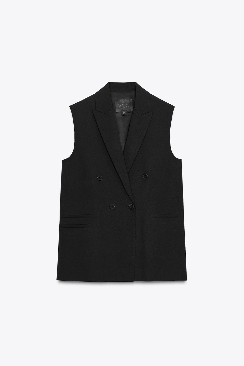 ДВУБОРТНЫЙ ЖИЛЕТ ОВЕРСАЙЗ — ZW COLLECTION
