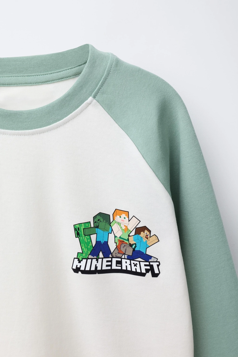 Пижама 6-14 лет / minecraft © mojang ab. ™