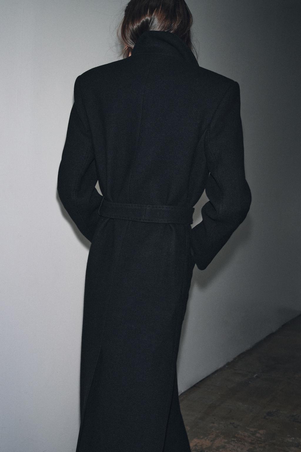 ПАЛЬТО ИЗ СМЕСОВОЙ ШЕРСТИ — ZW COLLECTION