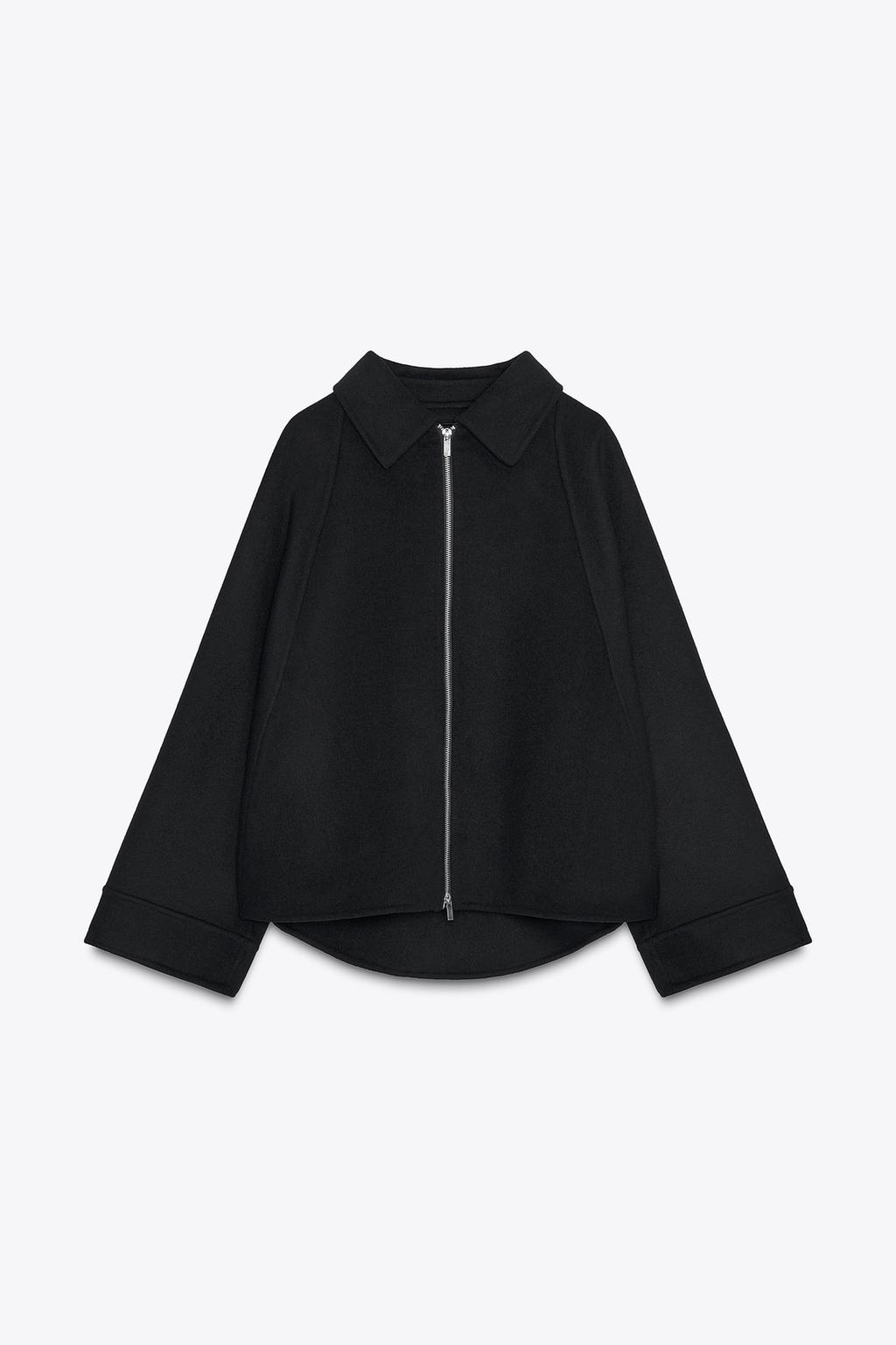КУРТКА ИЗ СМЕСОВОЙ ШЕРСТИ НА МОЛНИИ — ZW COLLECTION