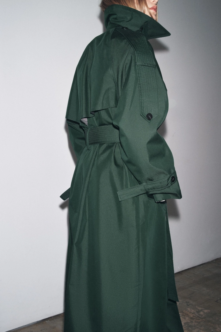 Плащ с защитой от воды overside zw collection