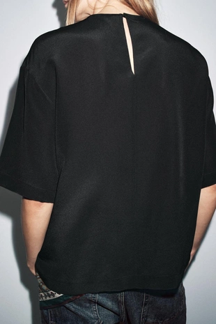 Топ из 100% шелка ZW COLLECTION лимитированная серия- Заказать в России