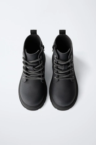 Ботинки со шнуровкой- Заказать в России