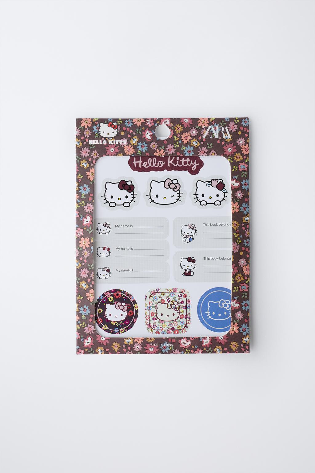 Набор наклеек hello kitty © sanrio