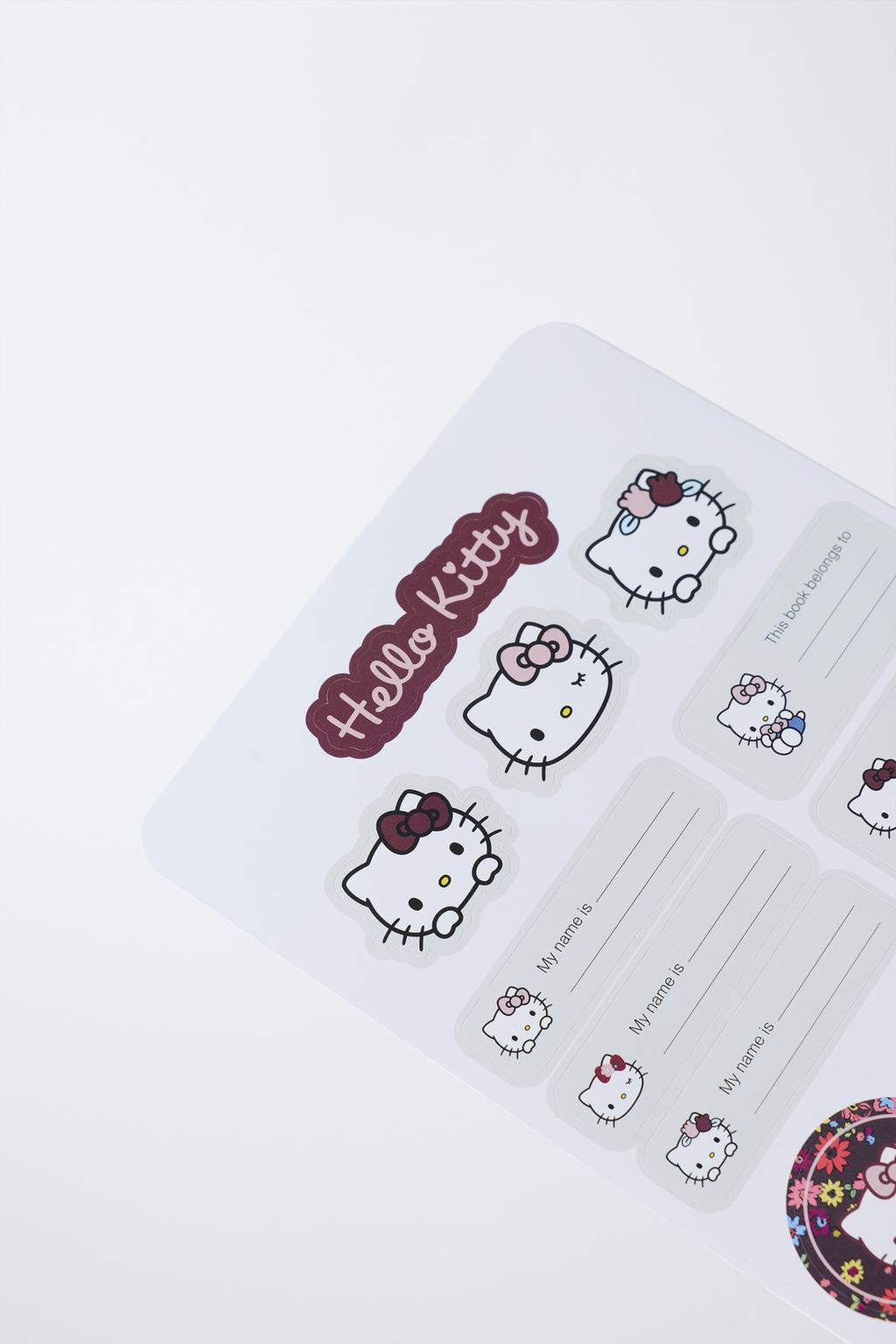 Набор наклеек hello kitty © sanrio