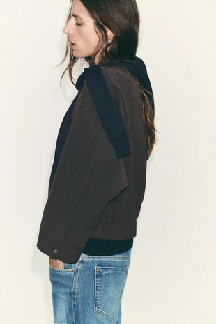 Жакет с карманами- Заказать в России