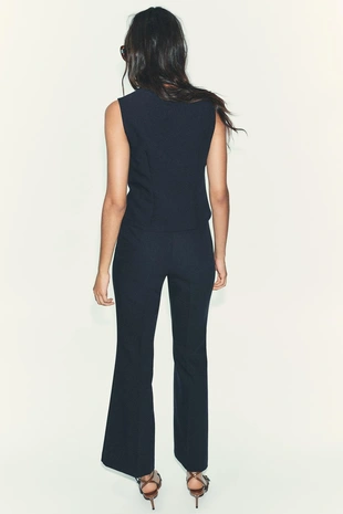 Брюки FLARED с пряжками- Заказать в России