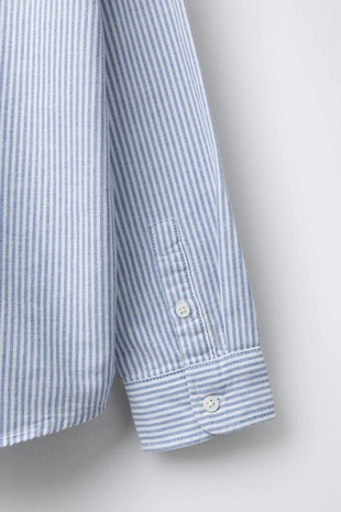 Рубашка OXFORD в полоску- Заказать в России