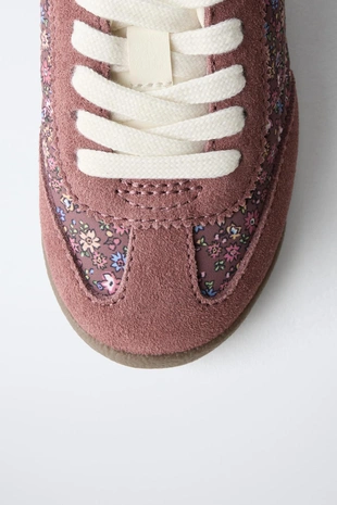 Кроссовки с цветочным принтом- Заказать в России