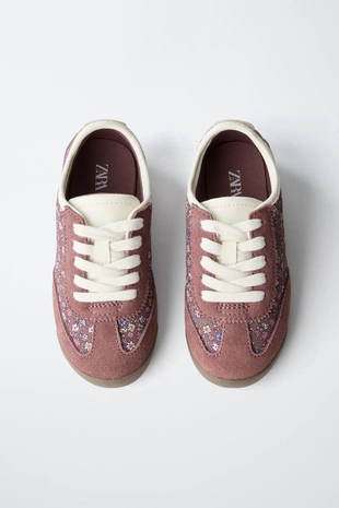 Кроссовки с цветочным принтом- Заказать в России