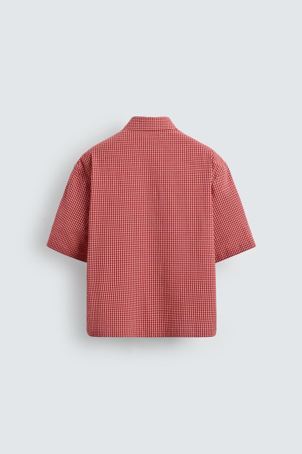 РУБАШКА RELAXED FIT В КЛЕТКУ