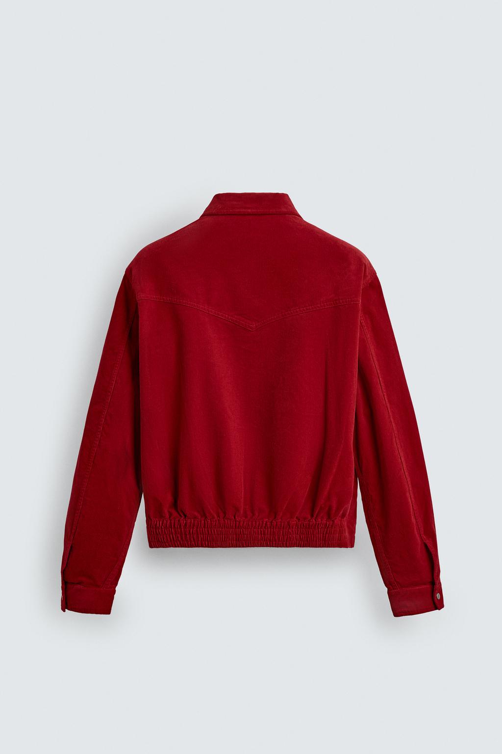КУРТКА-РУБАШКА BOXY FIT ИЗ ВЕЛЬВЕТА