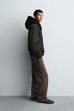 Бомбер REVERSIBLE искусственный мех- Заказать в России