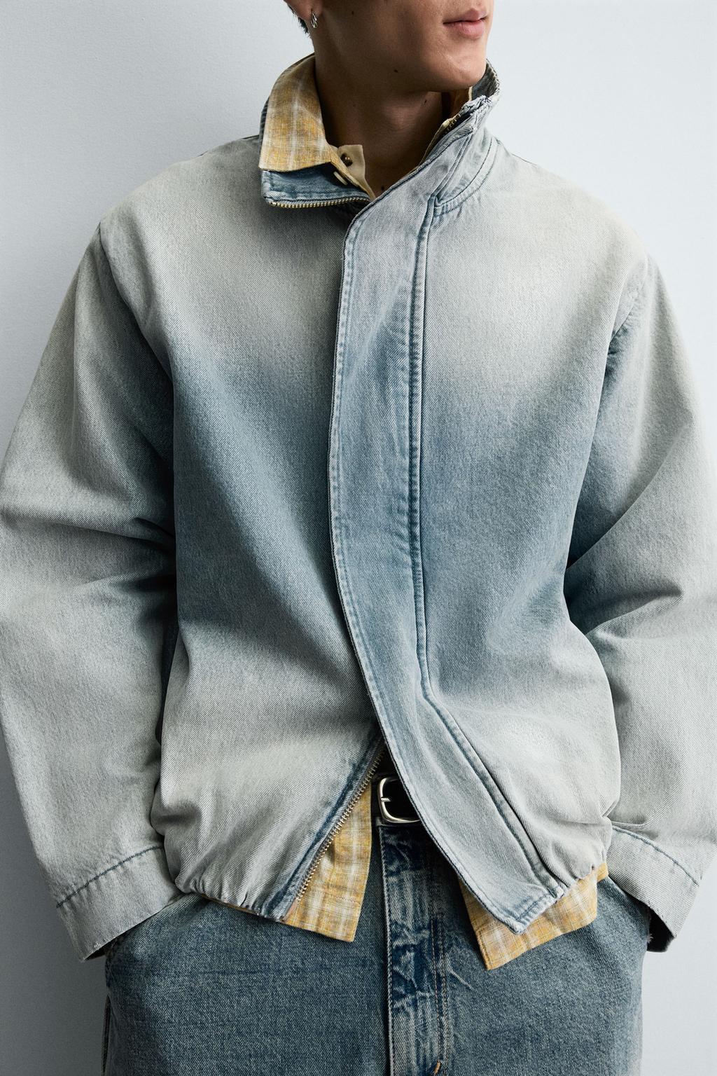 WASHED DENIM JACKET