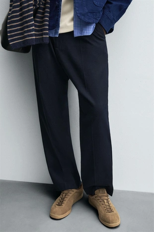 Brown | 2240/620/700 - Zara Кожаные кроссовки