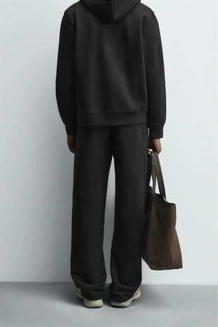 Black | 4087/356/800 - Zara Брюки-джоггеры стандартной посадки