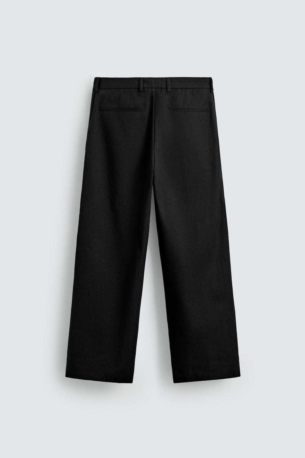 БРЮКИ WIDE FIT СО СКЛАДКАМИ