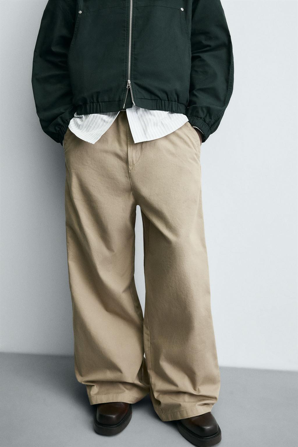 ШИРОКИЕ БРЮКИ ЧИНОС BAGGY FIT